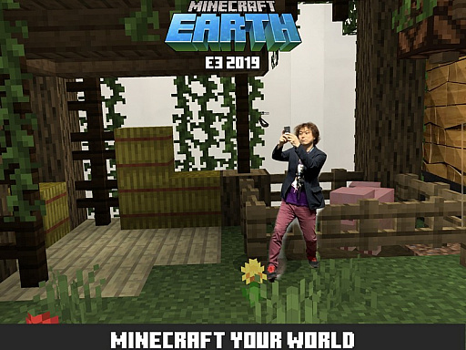  No.006Υͥ / E3 2019ϸǺäͷǶͭǤMinecraft Earthפθåݡ